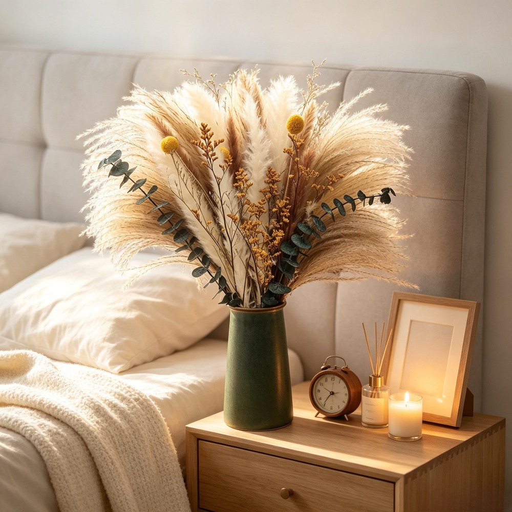 ried Flower Bouquet, Rustic De - Dried Flower Bunch review and price