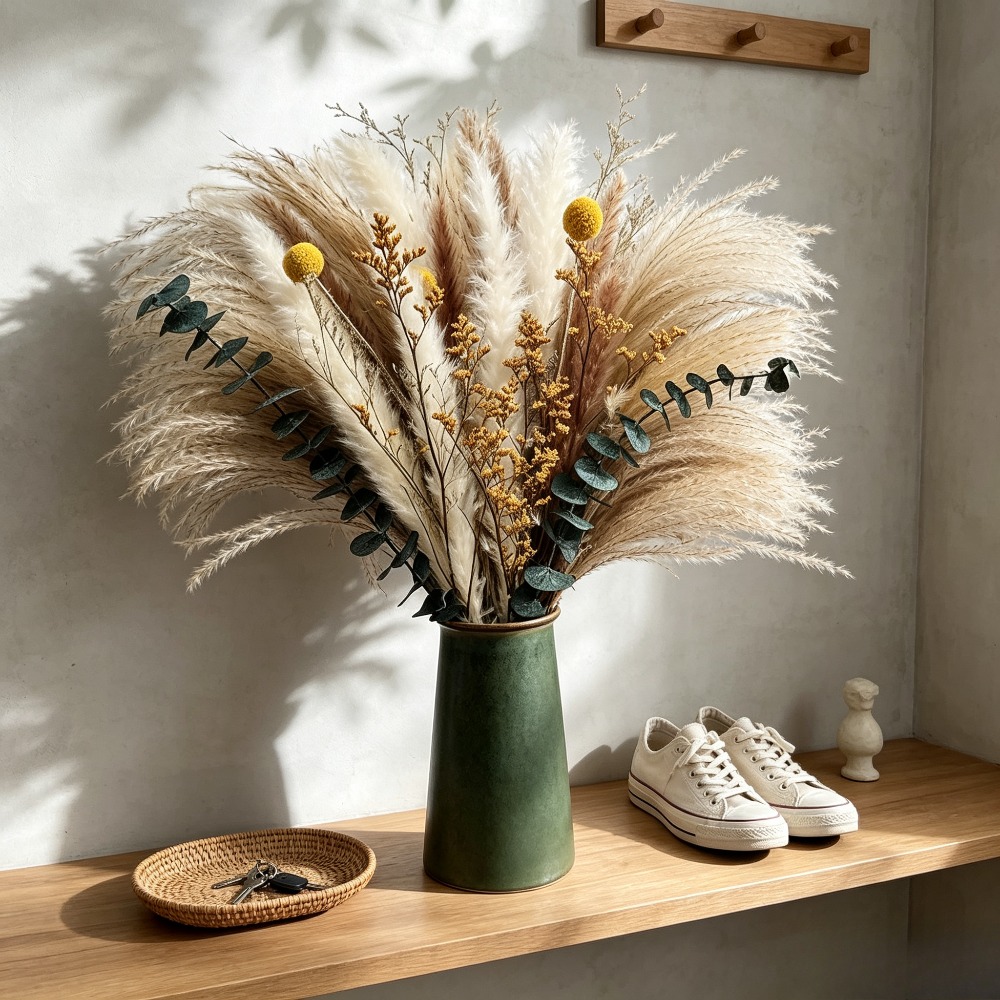 ried Flower Bouquet, Rustic De - Dried Flower Bunch review and price