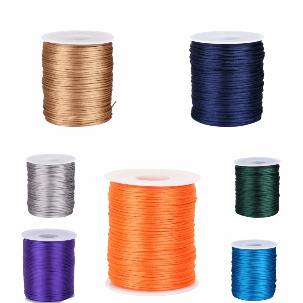100m Braided Satin 1.5mm Satin - Ribbon Wired Satin review and price