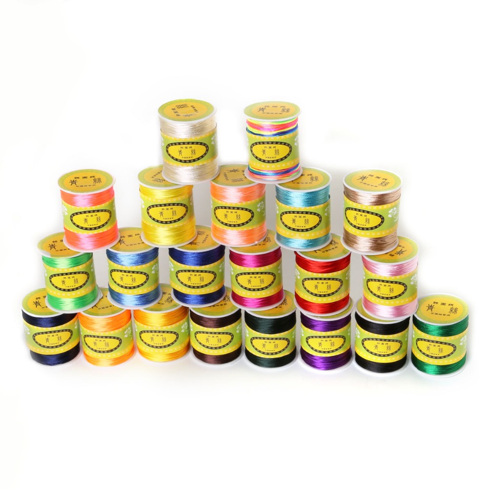 1.5mm 70M/roll Nylon Cord Sati - Ribbon Wired Satin review and price