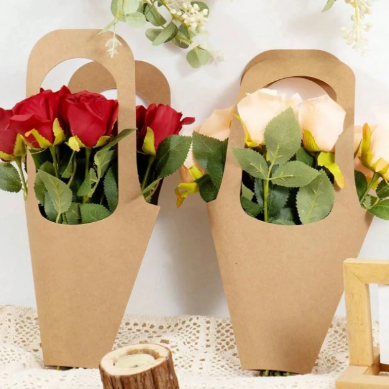 Kraft Flower Bag Handheld Tote - Florist Supply House review and price