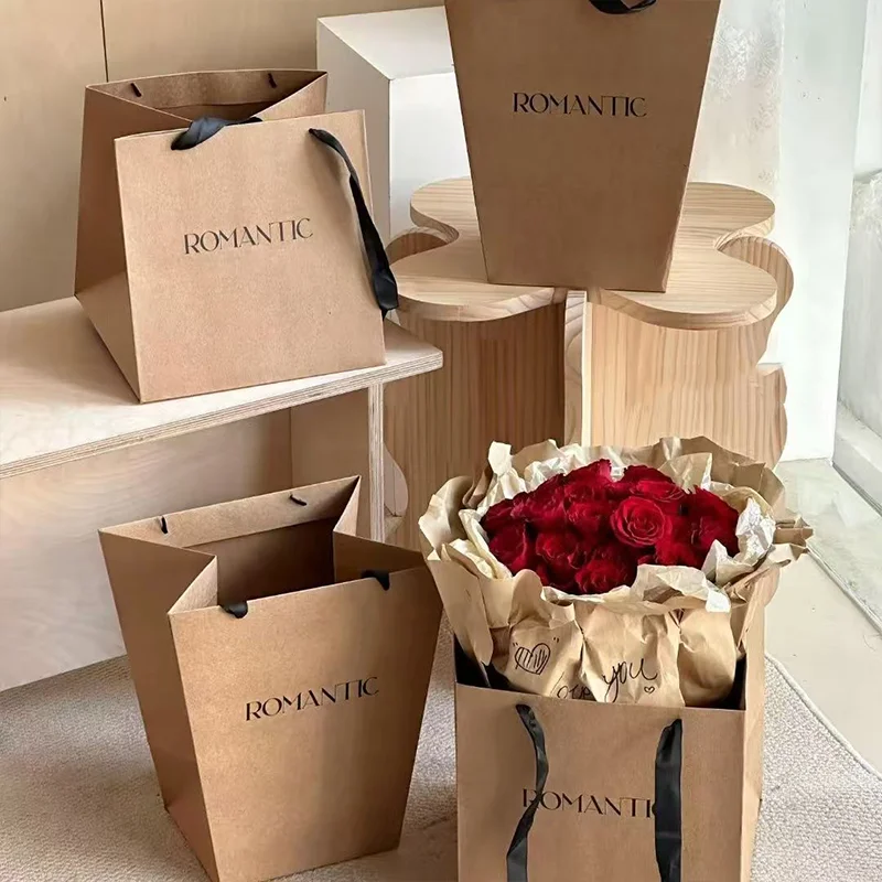 Kraft Paper Flower Carrying Ba - Florist Supply House review and price