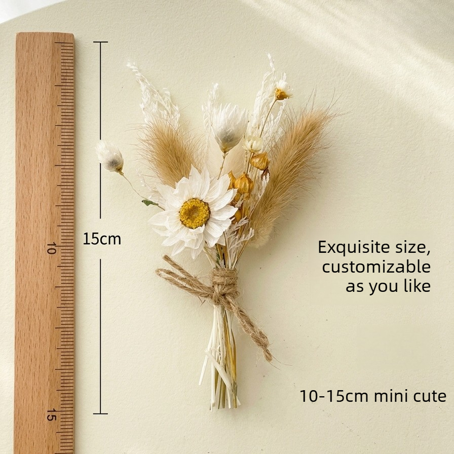 Mini Dried Flower Bouquet Natu - Dried Flower Bunch review and price