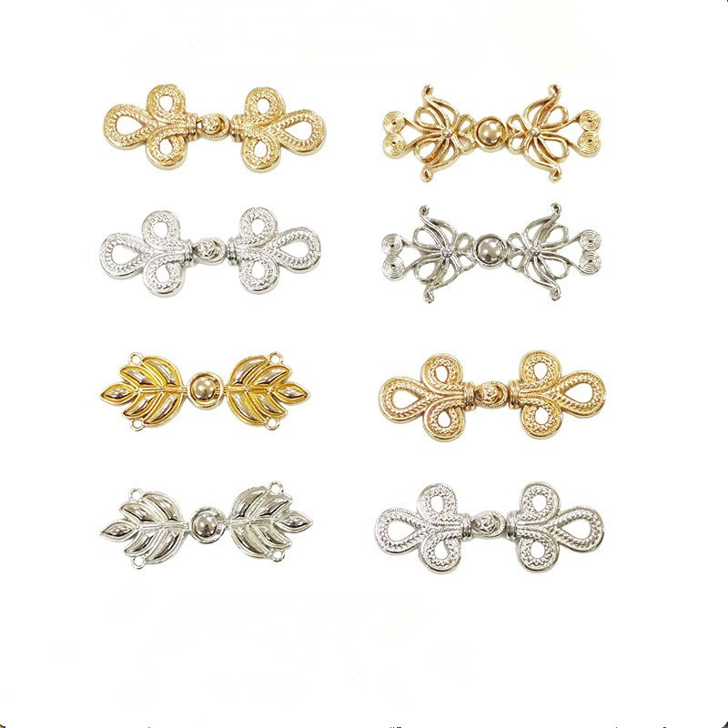 10pcs Chinese Frog Clasps with - Flower Frog Pin review and price