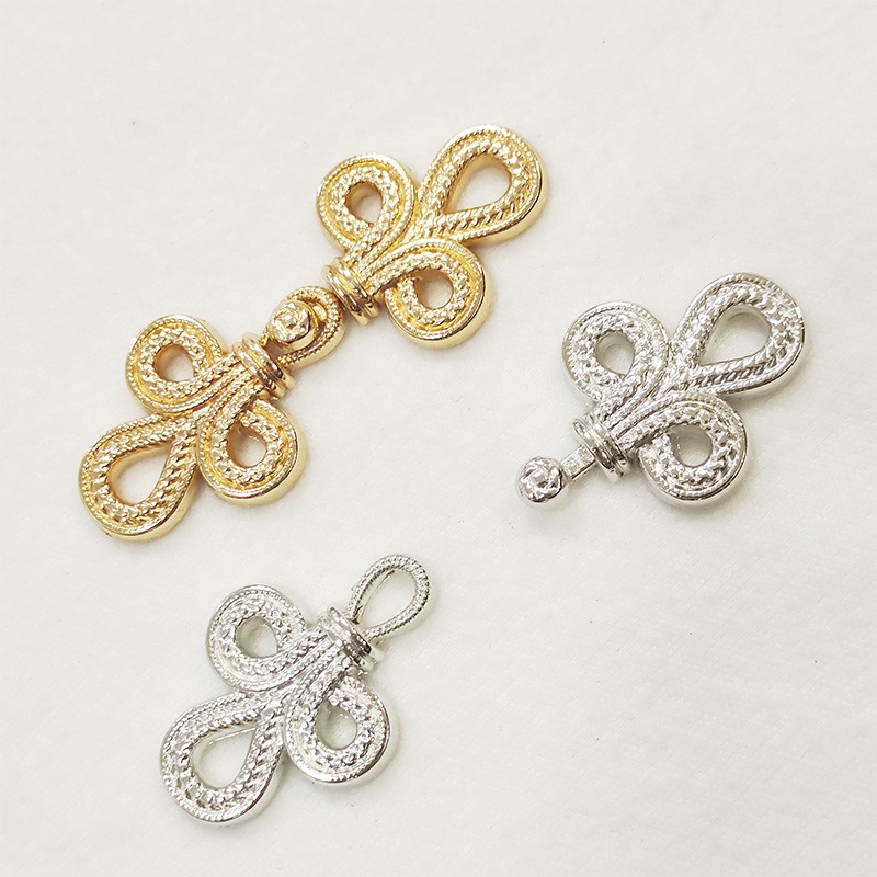 10pcs Chinese Frog Clasps with - Flower Frog Pin review and price